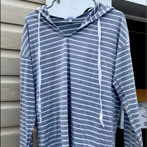 White birch light hoodie